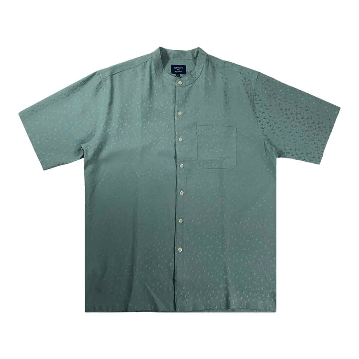 着物スタンドカラーシャツ メンズ L SCVN-L21