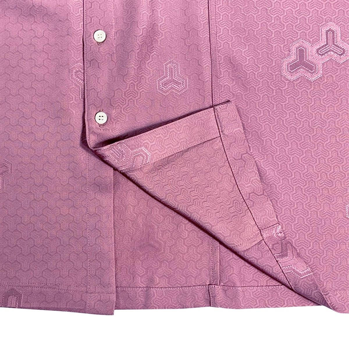 着物スタンドカラーシャツ メンズ L SCVN-L27-zoom-3