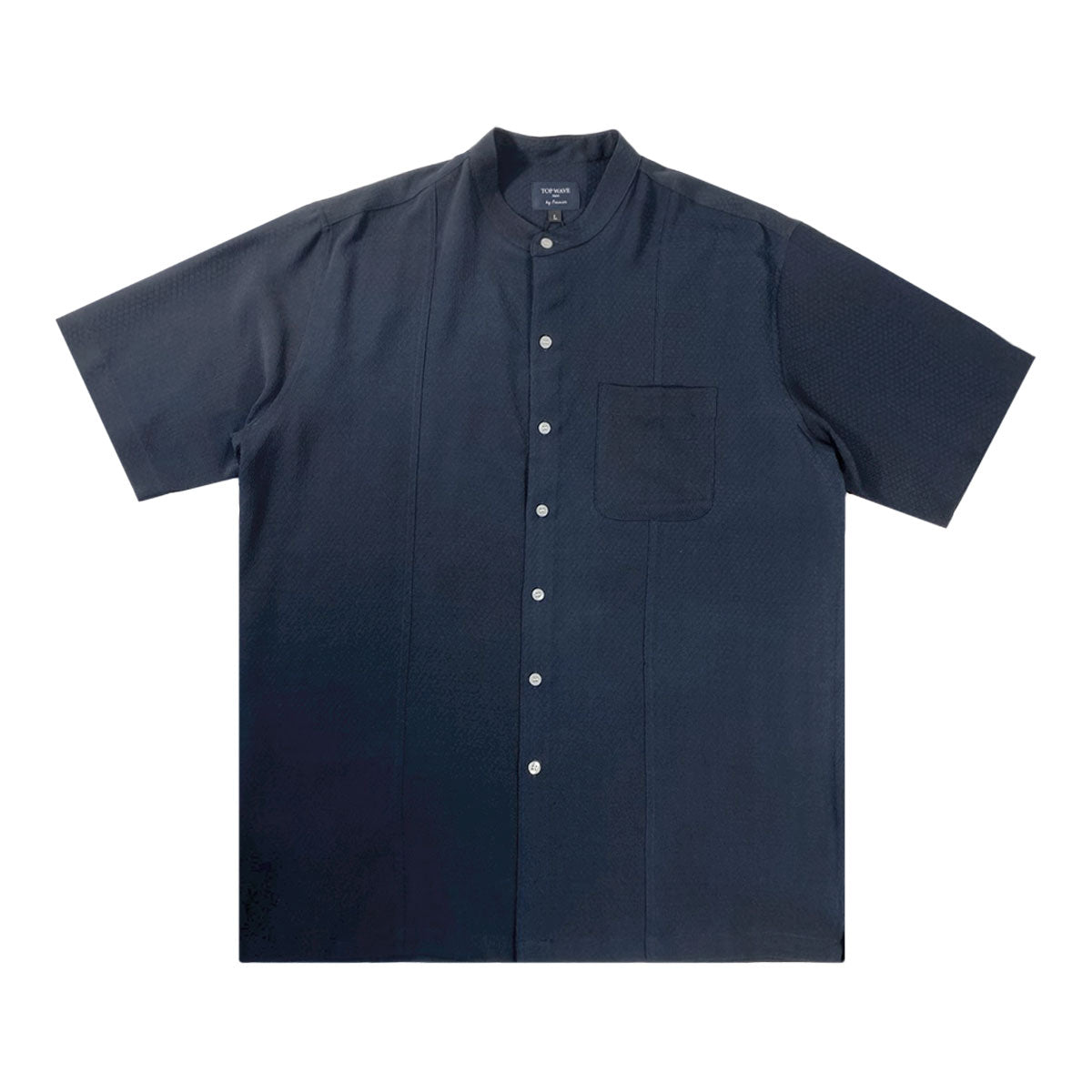 着物スタンドカラーシャツ メンズ L SCVN-L30-1