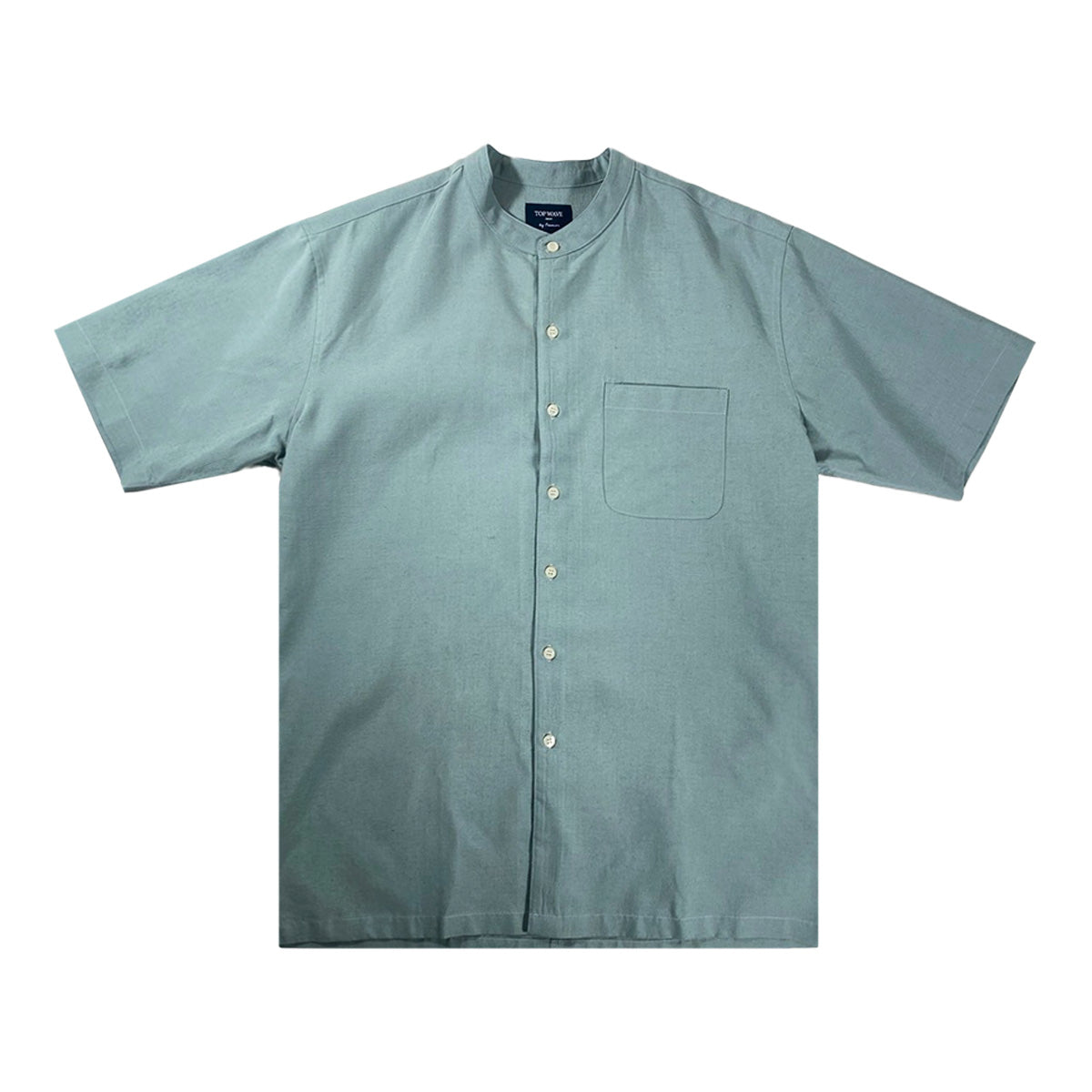 着物スタンドカラーシャツ メンズ L SCVN-L33