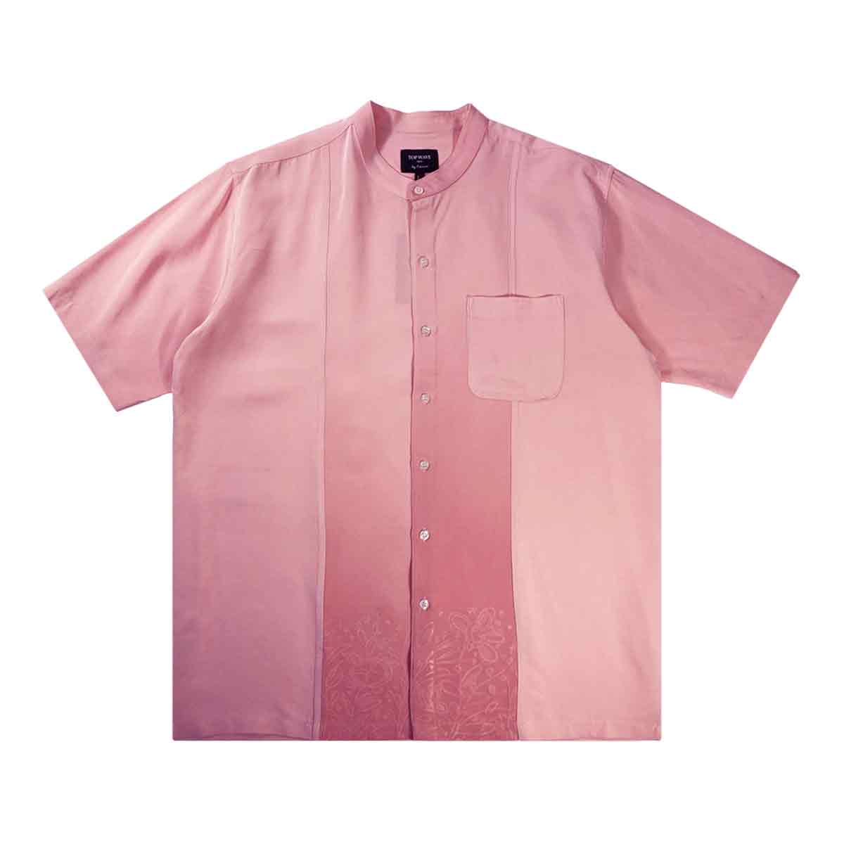 着物スタンドカラーシャツ メンズ L SCVN-L41