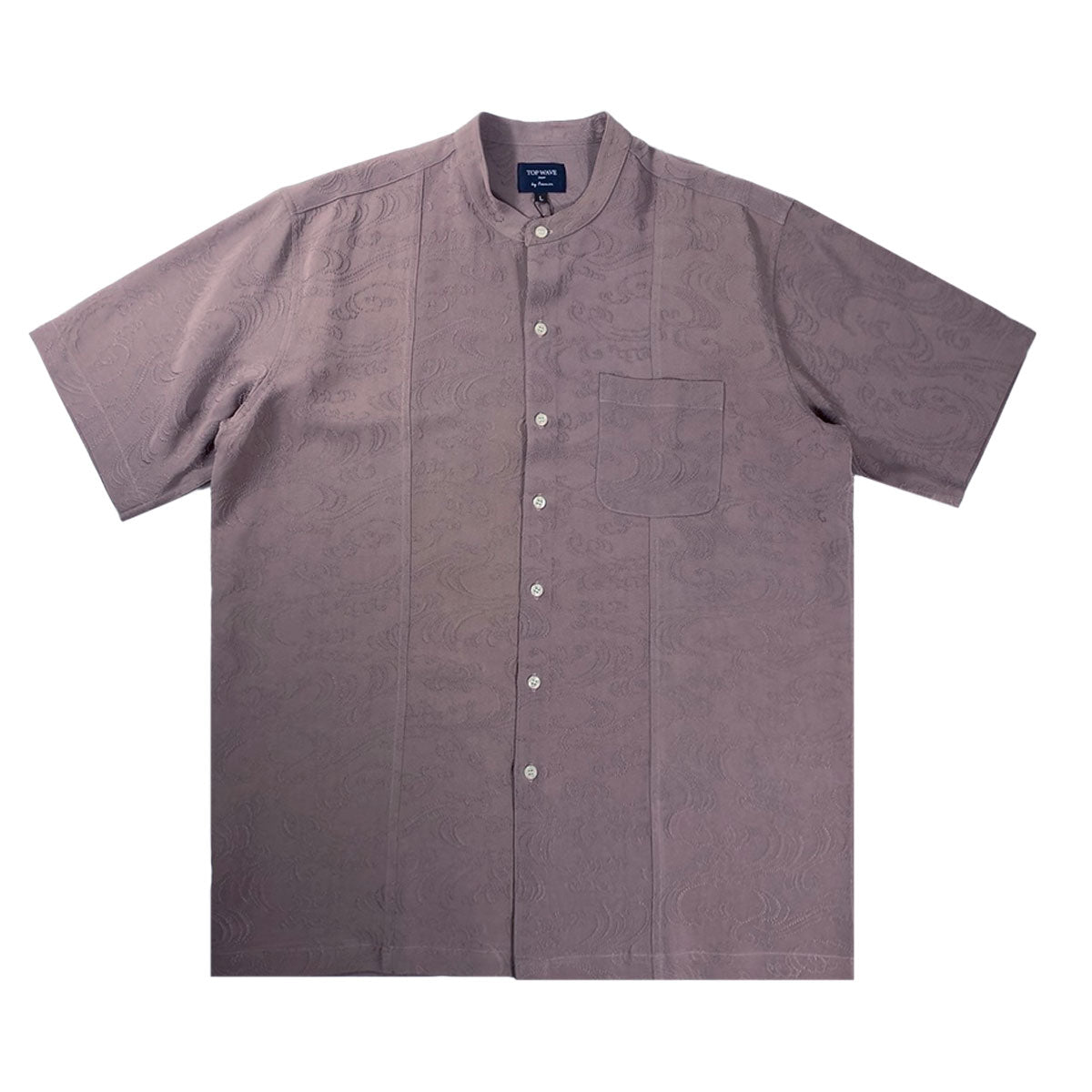 着物スタンドカラーシャツ メンズ L SCVN-L42-zoom-1