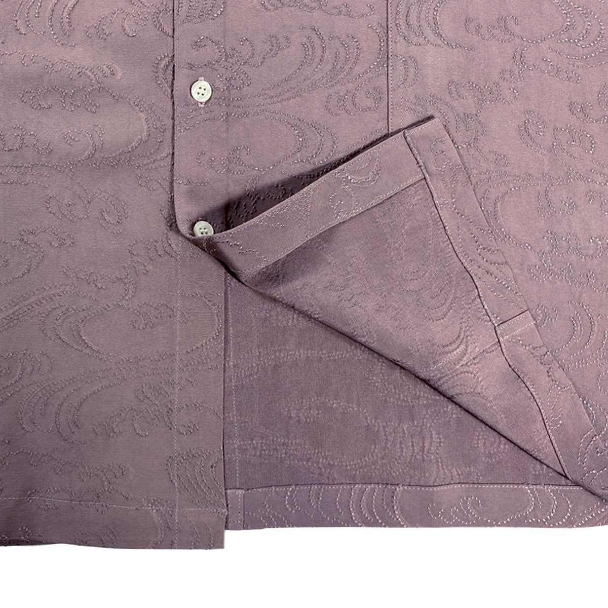 着物スタンドカラーシャツ メンズ L SCVN-L42-zoom-3