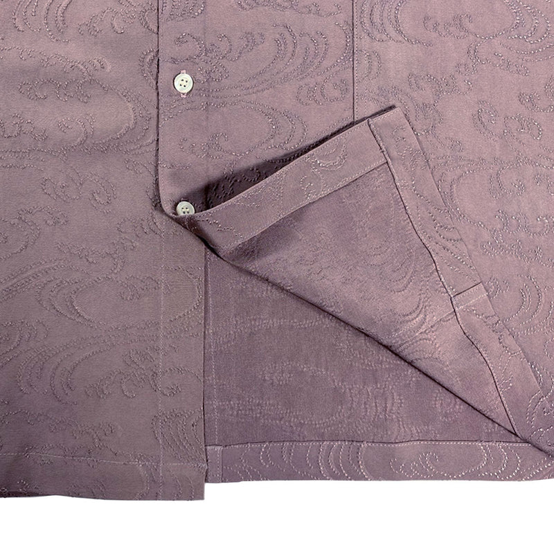 着物スタンドカラーシャツ メンズ L SCVN-L42-zoom-