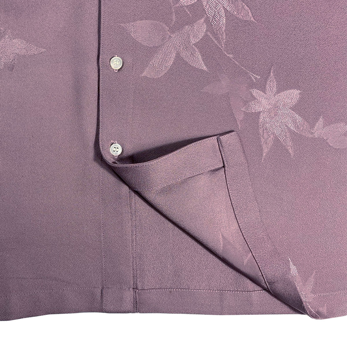 着物スタンドカラーシャツ メンズ L SCVN-L45-3