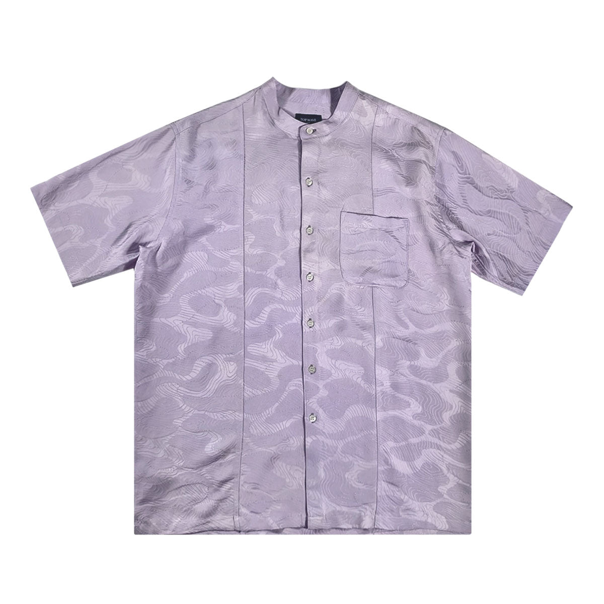 着物スタンドカラーシャツ メンズ L SCVN-L47-1