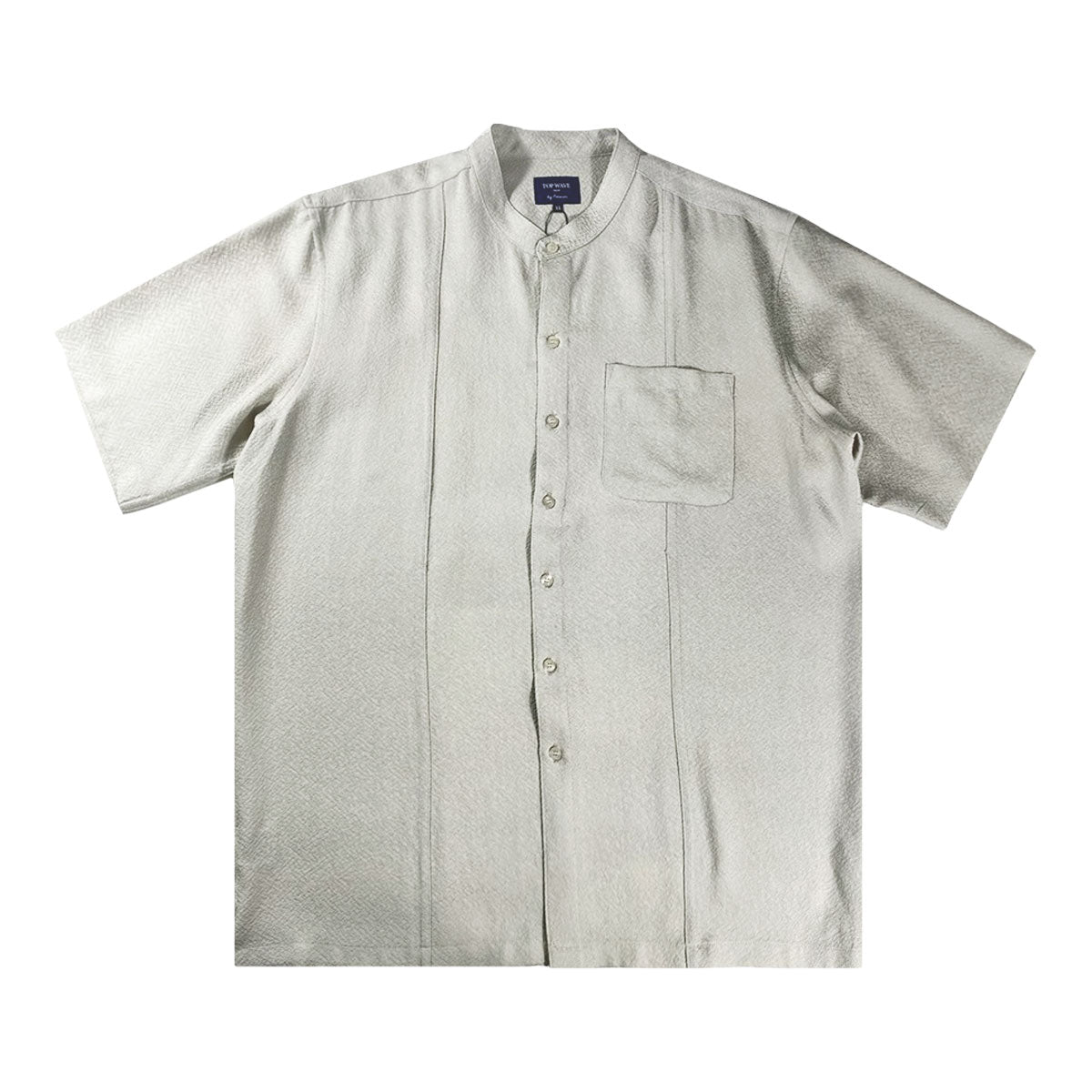 着物スタンドカラーシャツ メンズ XL SCVN-XL02-1