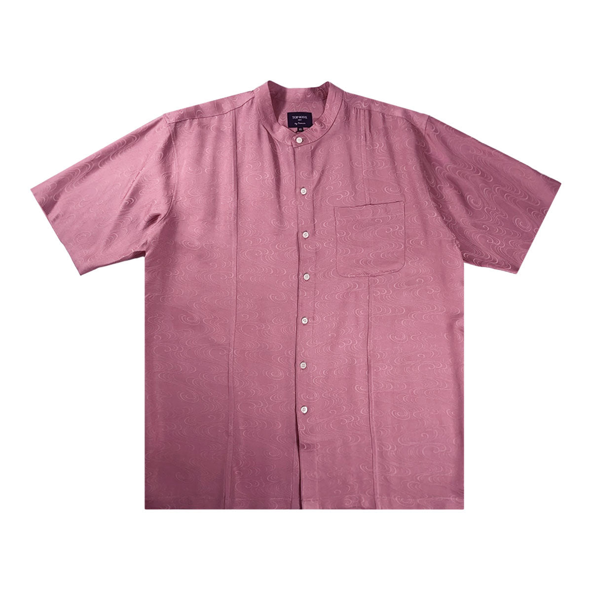 着物スタンドカラーシャツ メンズ XL SCVN-XL09