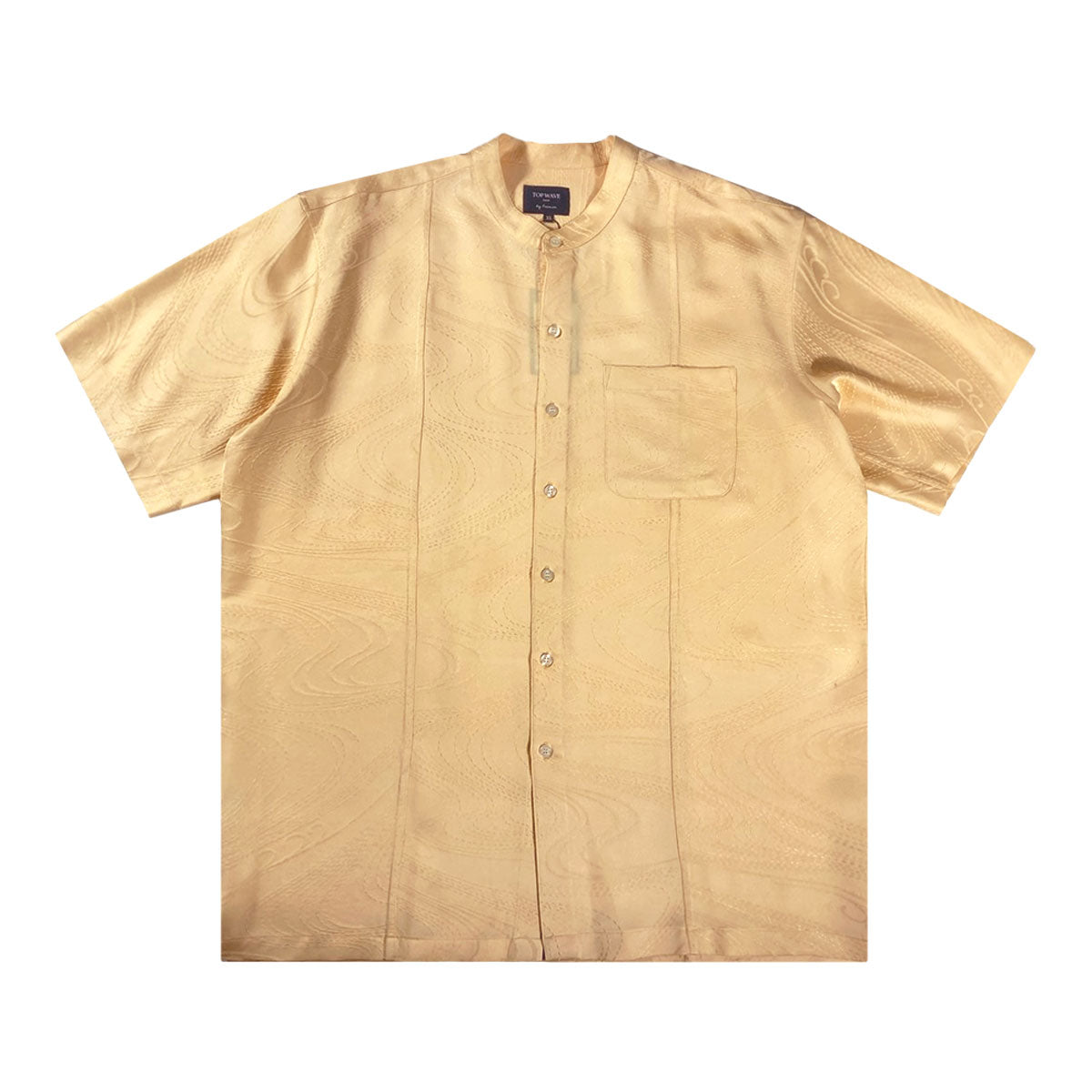 着物スタンドカラーシャツ メンズ XL SCVN-XL25