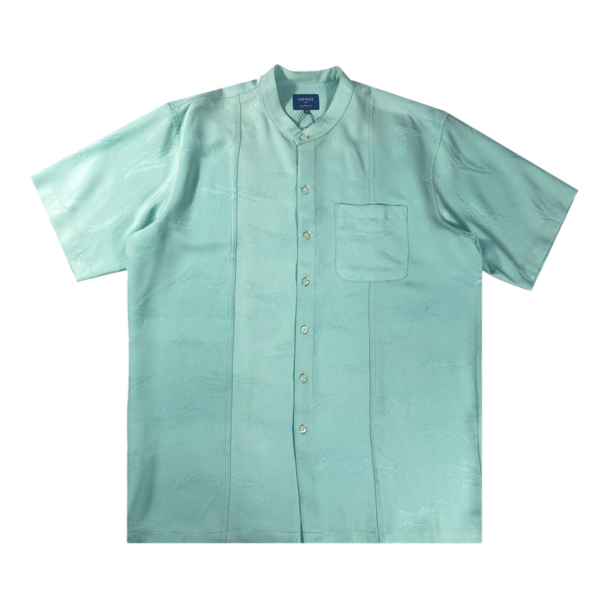 着物スタンドカラーシャツ メンズ XL SCVN-XL26