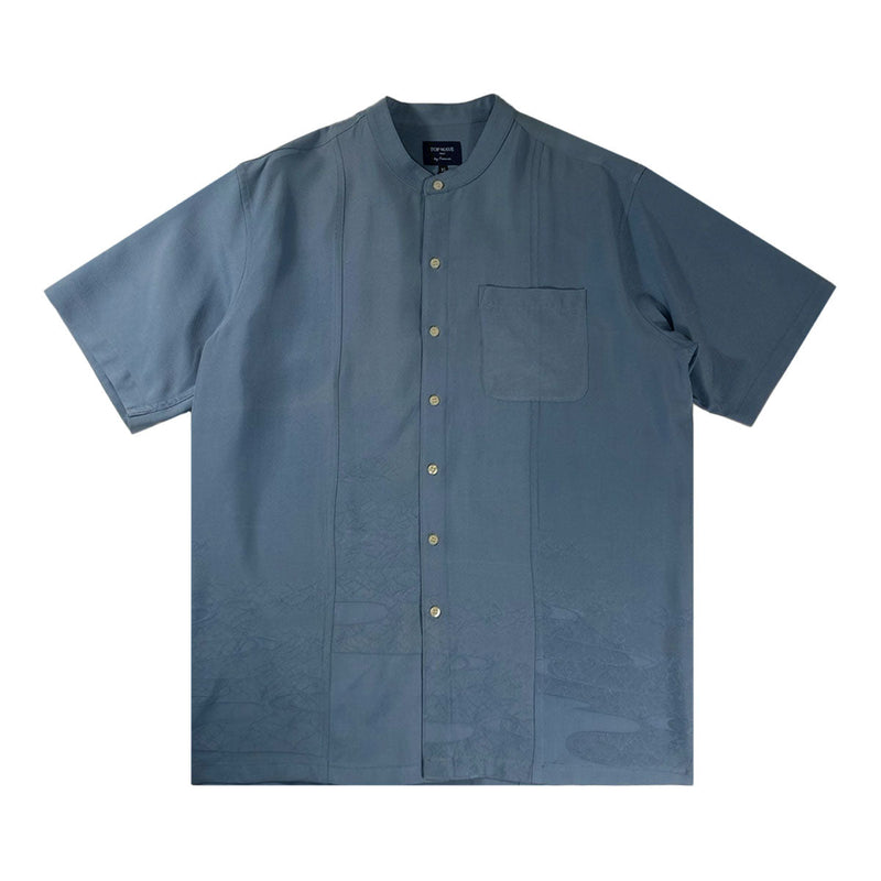 着物スタンドカラーシャツ メンズ XL SCVN-XL28-zoom-