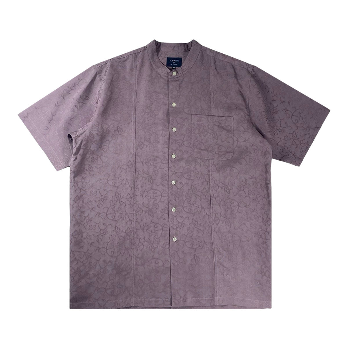 着物スタンドカラーシャツ メンズ XL SCVN-XL35-1