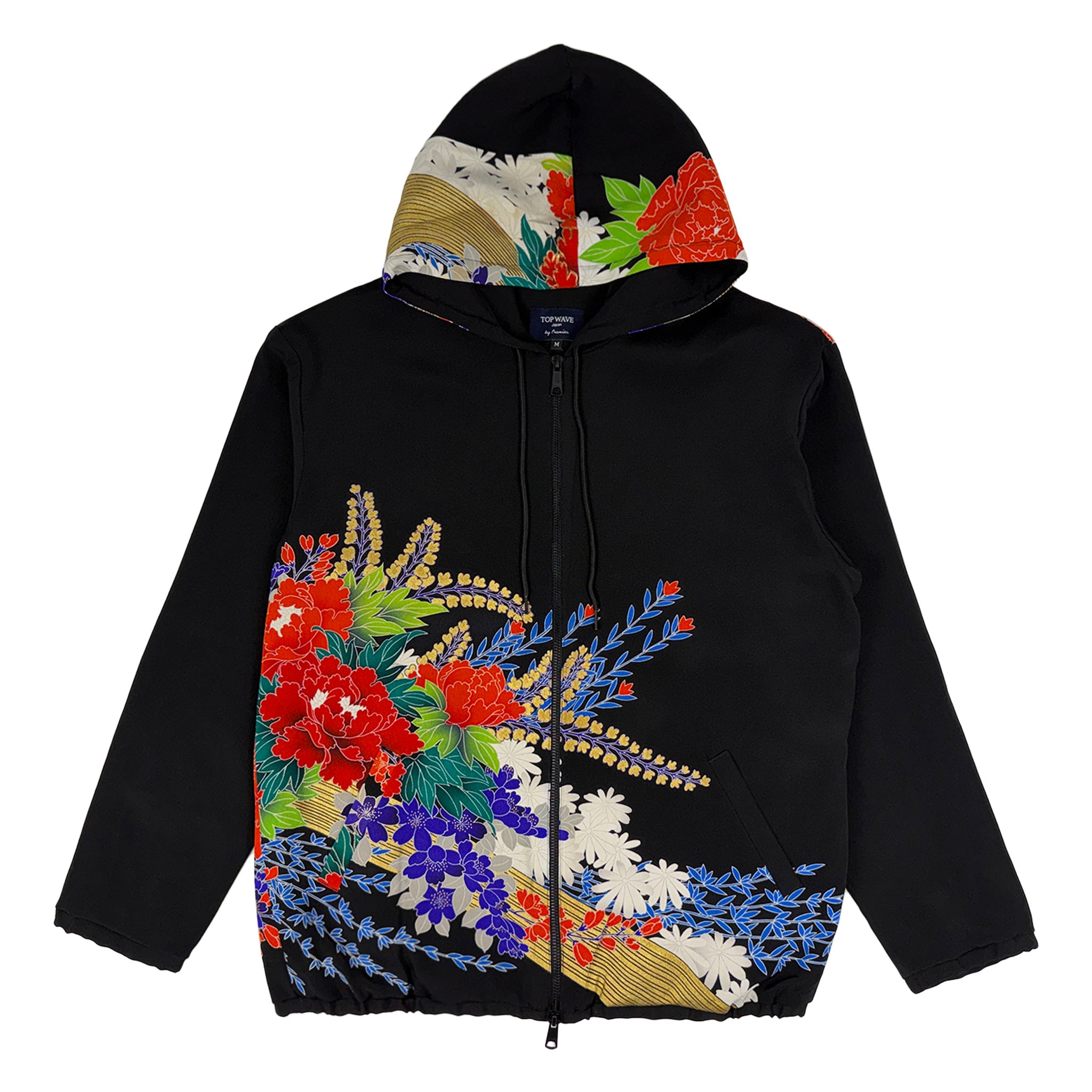 着物パーカー メンズ M ZHKH-M11-zoom-1