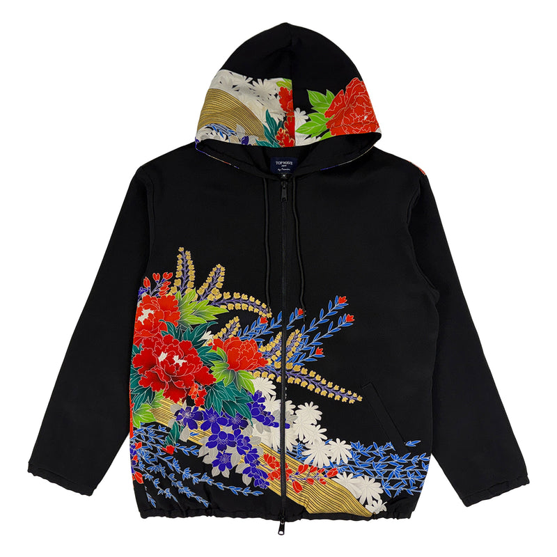 着物パーカー メンズ M ZHKH-M11-zoom-